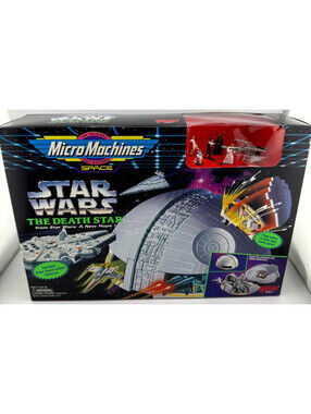 Vintage 1993 Galoob Micro Machines Star Wars The Death Star Playset Sealed